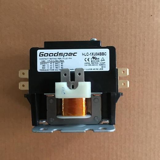 HLC-1XU04BBC(1P/40A/208-240VAC)空调接触器 商品图0
