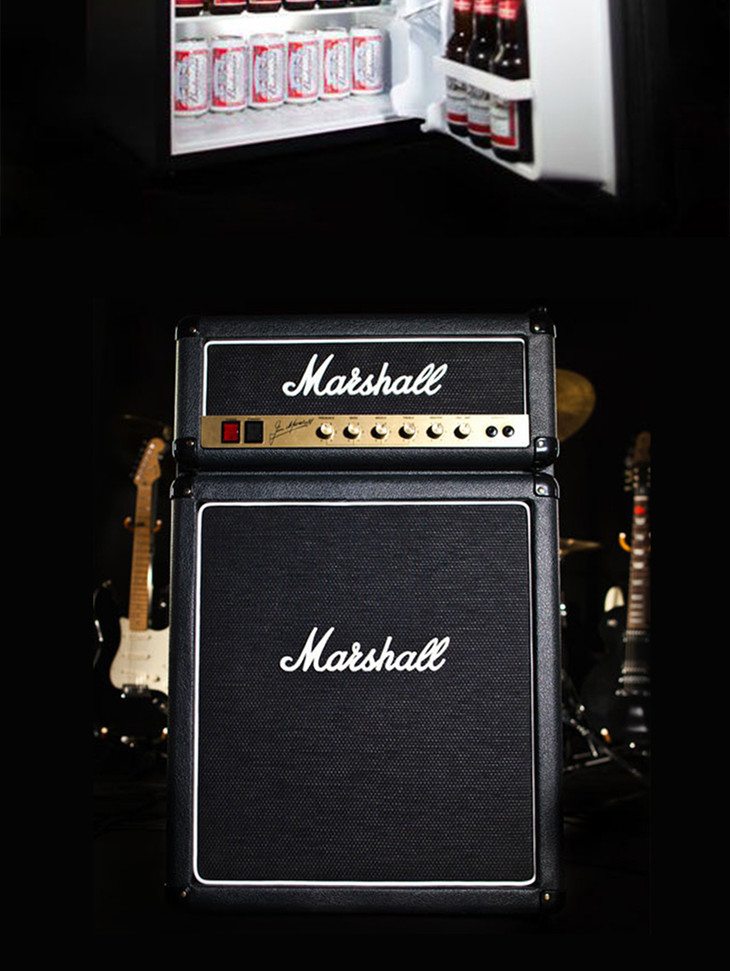 marshall小马哥,小马哥marshall 马歇尔marshallfridge电吉他分体音箱造型电冰箱马歇尔冰箱黑色