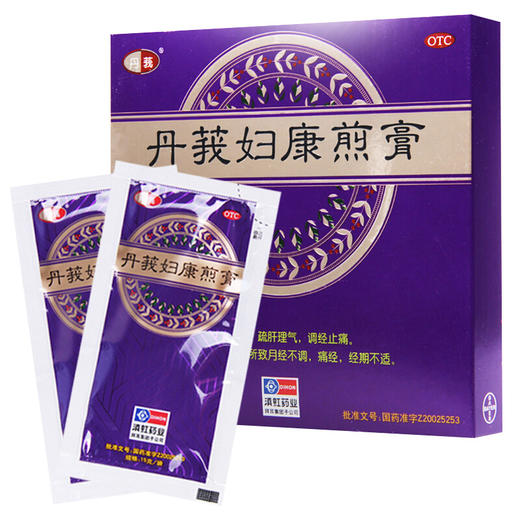 丹莪 丹莪妇康煎膏15g*6袋 调经痛经月经不调活血妇科药 商品图0
