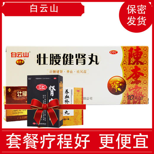 陈李济壮腰健肾丸10丸壮腰健肾祛风活络 肾虚腰痛失眠壮腰建肾丸 商品图0
