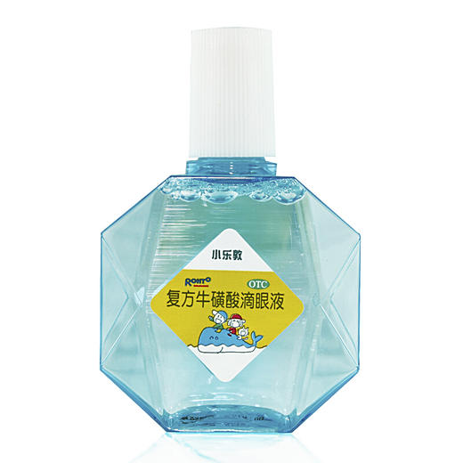 小乐敦 复方牛磺酸滴眼液 缓解视疲劳结膜炎充血小孩儿童眼药水 商品图3