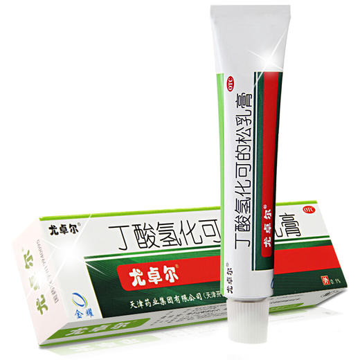尤卓尔丁酸氢化可的松乳膏10g过敏性皮炎 瘙痒症 湿疹软膏 商品图0