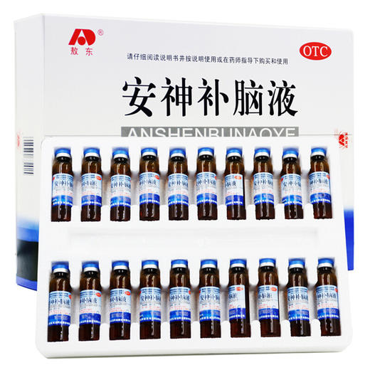 敖东安神补脑液40支生精补髓 头晕 健忘补脑失眠 神经衰弱 商品图2