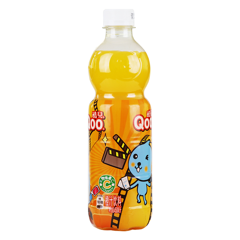 美汁源酷儿橙汁饮料450ml/瓶