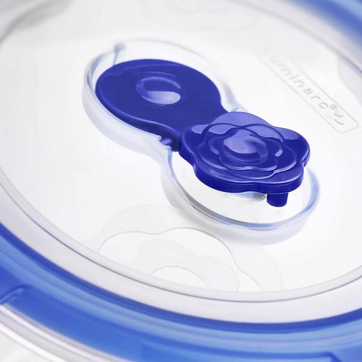 J-5149 凡尔赛钢化玻璃饭盒-中圆形670mL 商品图3