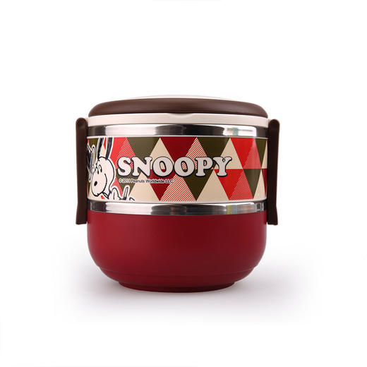 SP-E406 史努比快乐时光双层餐盒 商品图0