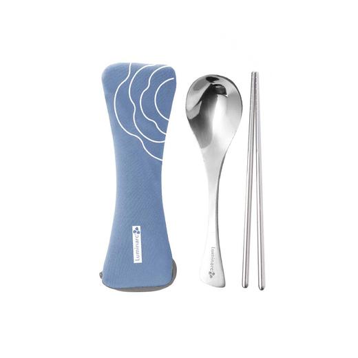 LC-S26F 凡尔赛彩盒装三件套（中圆+餐具勺子+色丁布圆包餐包） 商品图4