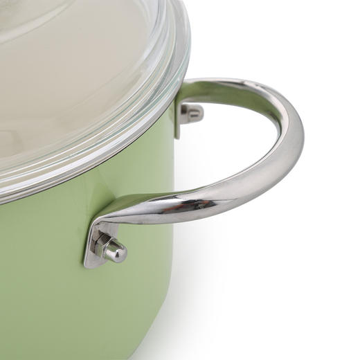 FU-FG105 I DO 纯真年代 珐琅双耳汤锅 商品图4