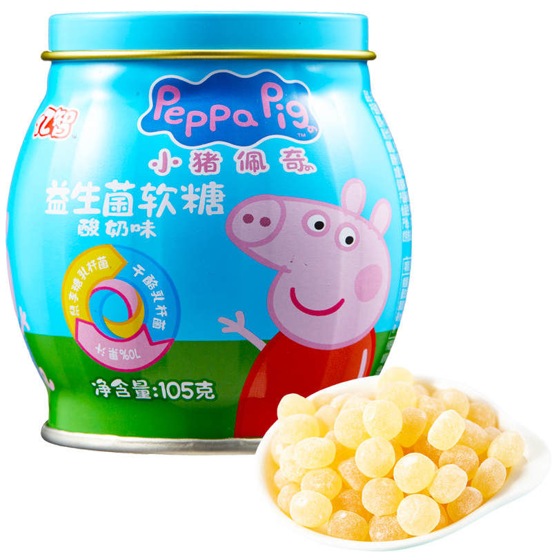 小猪佩奇(peppa pig) 益生菌软糖 105g