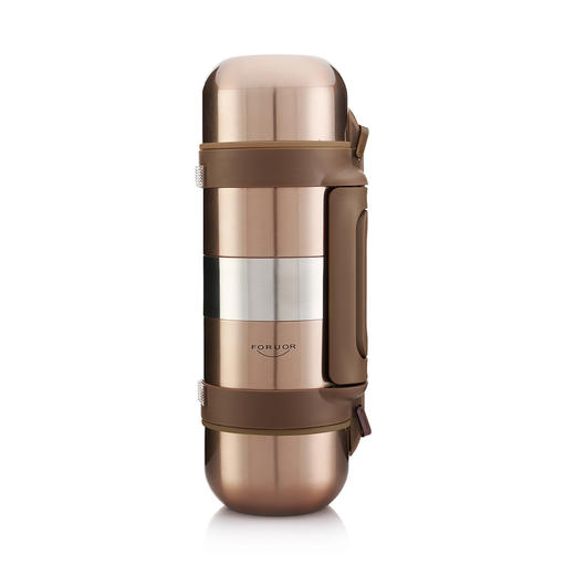 FU-FB072 FU 金银物语不锈钢双胆旅行壶 商品图0