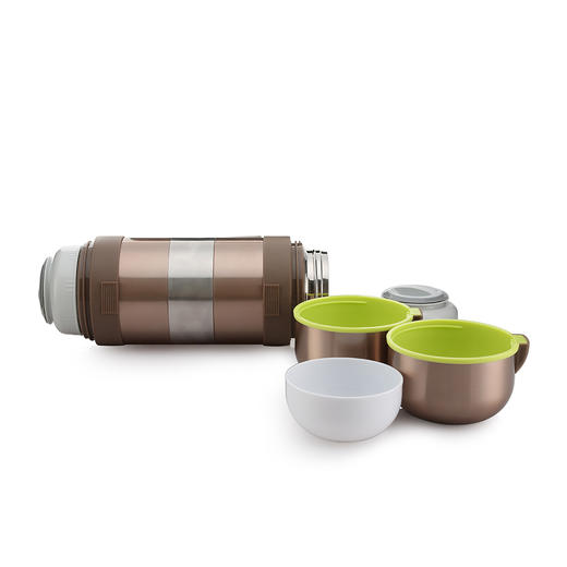 FU-FB072 FU 金银物语不锈钢双胆旅行壶 商品图5