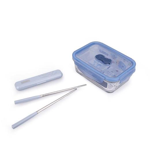 LC-S28F 凡尔赛彩盒装三件套（大方+餐具筷子+色丁布方包餐包） 商品图2