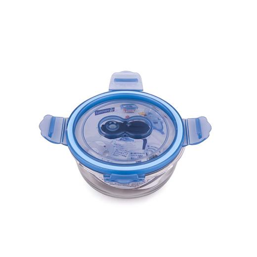 J-5149 凡尔赛钢化玻璃饭盒-中圆形670mL 商品图2