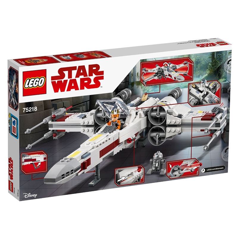 lego乐高星球大战系列x翼星际战机经典战役版7521820188月新品