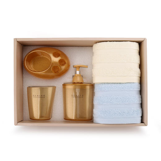 JD51668-N 缎档风尚卫浴五件套礼盒组 商品图2