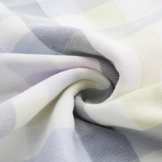 JD21420-N 无捻纱方格方面巾组合 商品图1