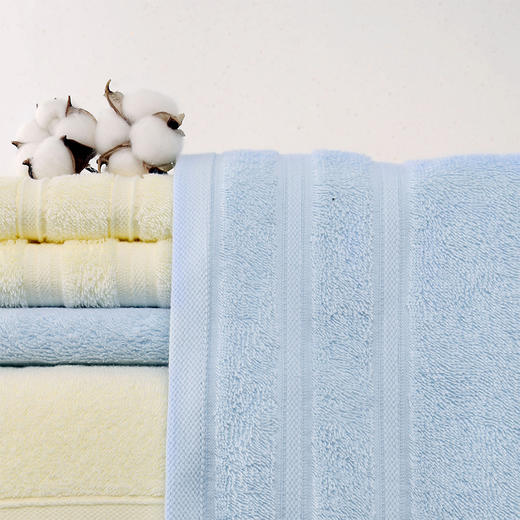 JD12668-N 缎档风尚面巾（蓝色） 商品图5