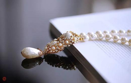 Miriam Haskell挂坠珍珠项链 商品图2