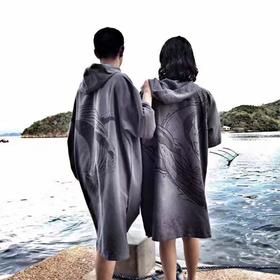 【装备浴袍巾】 SEAPLAY 大翅鲸速干浴袍 灰色/橘色/玫红色