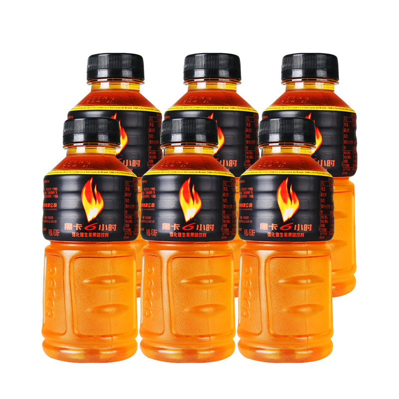 黑卡6小时维生素果味饮料450ml