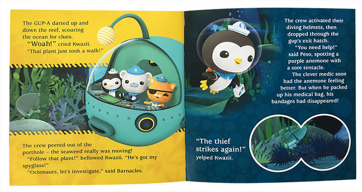 英文原版 octonauts and the decorator crab 海洋主题 海洋保护 环保