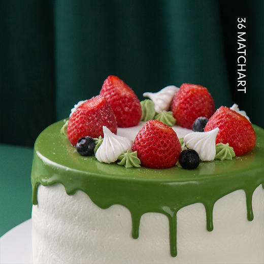 抹茶草莓蛋糕2磅 -- 适合6-8人享用 商品图2
