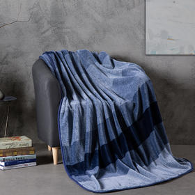 HBMT-006 HUGO BOSS色织暖柔毯-渐变色