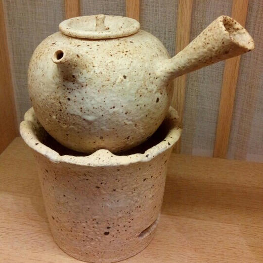吴晟志 · 莲藕白陶侧把壶组 商品图0