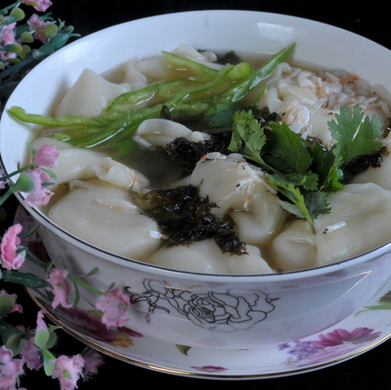 （手工）金鱼小馄饨