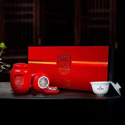 老记茶业 武夷山岩茶大红袍茶叶 乌龙茶礼品茶 洞藏伍年 洞藏系列 商品图8