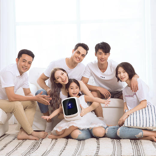 【详情页领券减300到手价699】HE琥珀虚颜2智能音箱3D全息投影智能机器人 AI 语音控制 商品图5