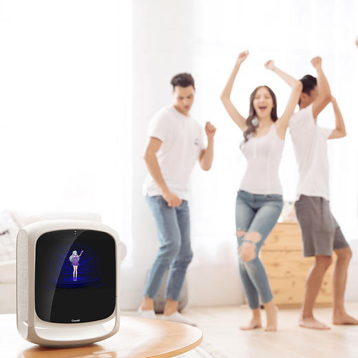 【详情页领券减300到手价699】HE琥珀虚颜2智能音箱3D全息投影智能机器人 AI 语音控制 商品图4