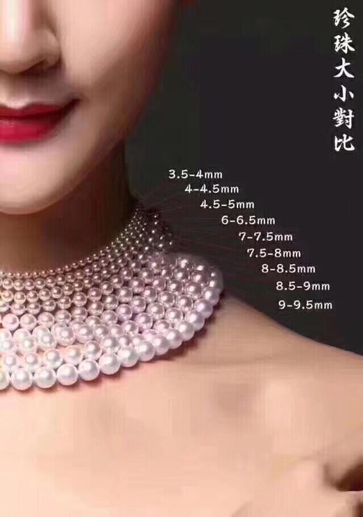 冷霞· 天然灰色Akoya珍珠（真多麻）项链 商品图3