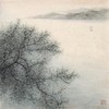 任大庆-真迹-山水画《一帆风顺》 客厅 玄关  餐厅 卧室 商品缩略图1