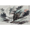黄戈 -真迹-山水画《碧溪伴青山》 办公室  书房  客厅 商品缩略图1