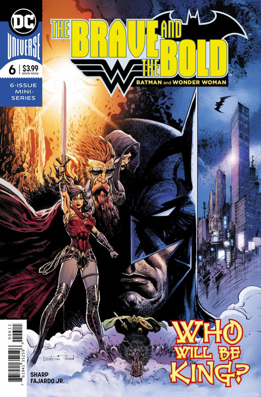 勇气与荣耀 蝙蝠侠/神奇女侠 斜线 Brave & The Bold Batman & Wonder Woman（2018）普封 商品图0