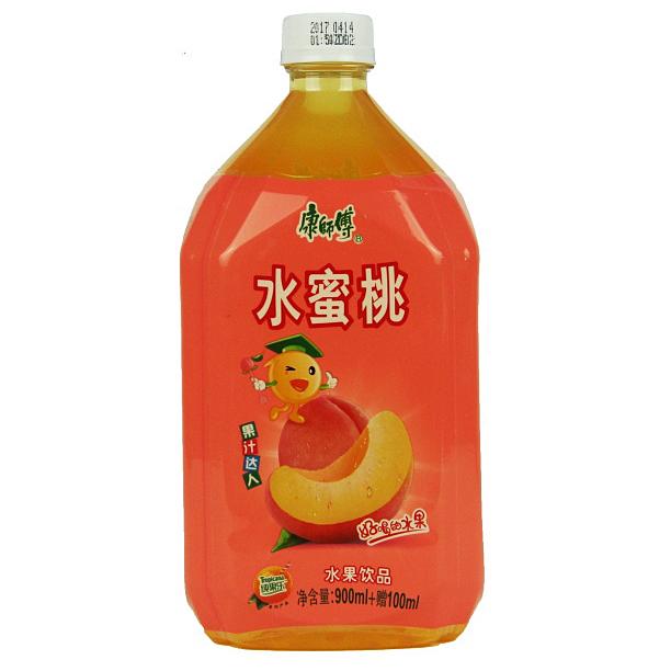 康师傅水蜜桃1l