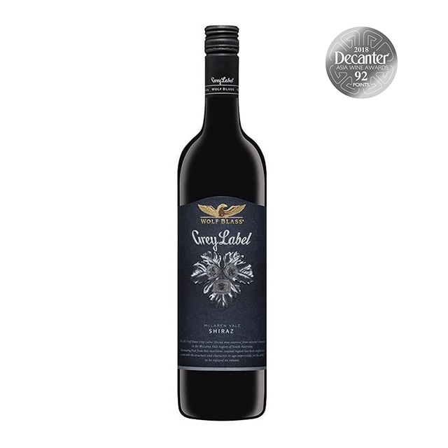 纷赋灰标设拉子,澳大利亚 australia wolf blass grey label shiraz