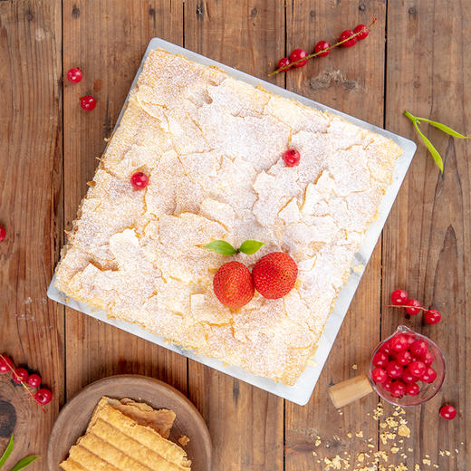 【高州新品】落纱轻舞蛋糕-1磅188元/2磅258元 商品图1