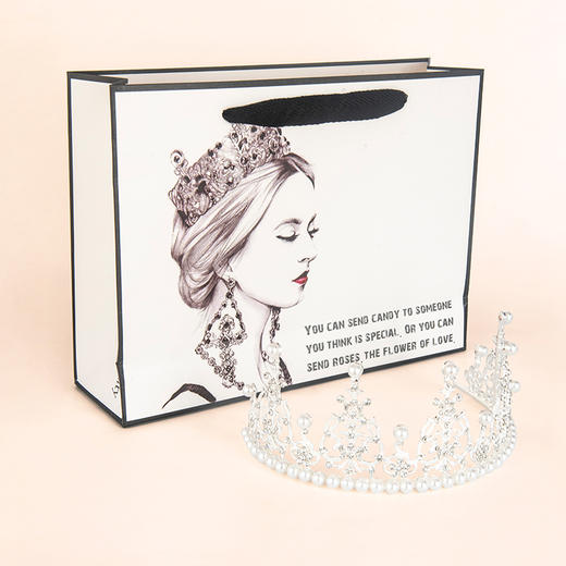 Angelababy同款珍珠皇冠（GZ） 商品图0