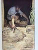 1936年 鲁滨逊漂流记 配彩色插图 布面精装16开 商品缩略图11