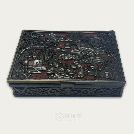 【理达私享】“携琴访友”清代漆雕盒- ZX809360 商品图1