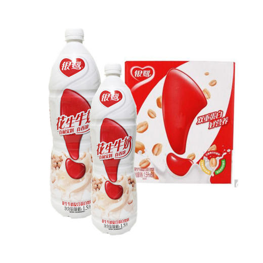 银鹭 花生牛奶1.5L/瓶 商品图0