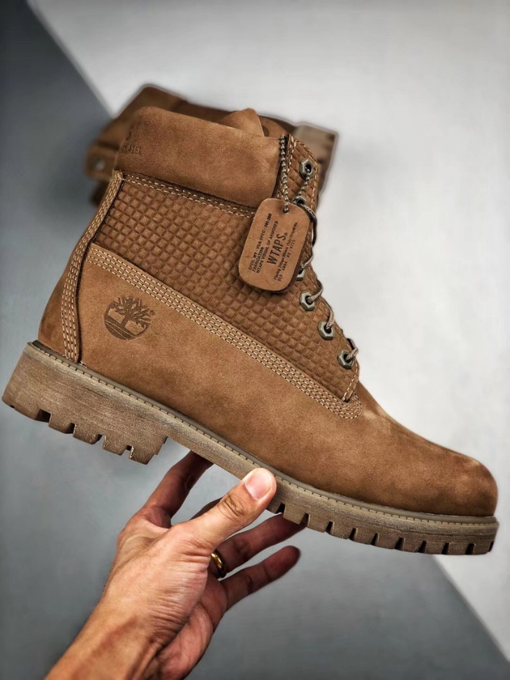 男款鞋 天伯伦 timberland x wtaps 最强联名款 高帮休闲鞋