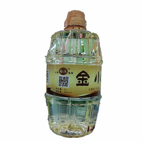 【百汇到家】松沐裸装金小米白酒40%4L   白酒 商品图0