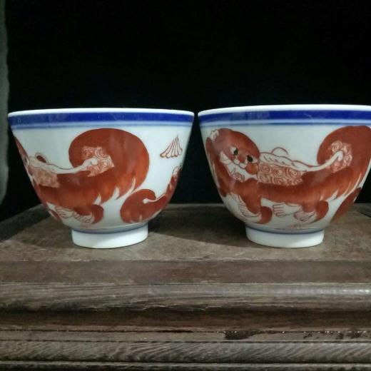 五彩太狮少保 主人杯 商品图0