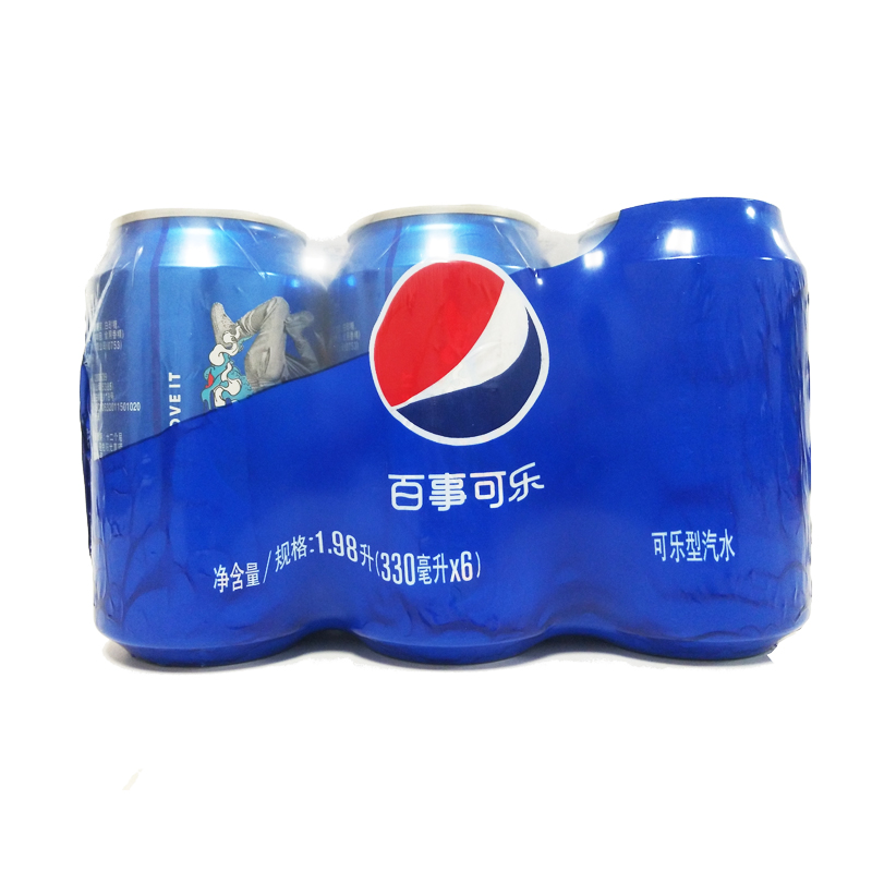 百事可乐拉罐330ml*6