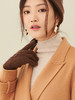 羊绒绞花触屏手套 商品缩略图4