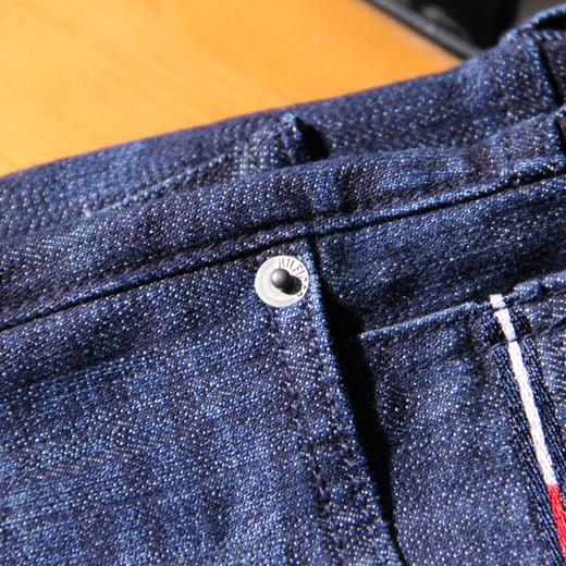 小汤水洗猫须弹力牛仔长裤 TH Denim Jeans  Slim Fit in Stretch  NZK044 商品图7