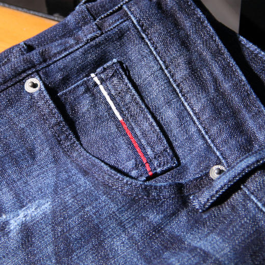 小汤水洗猫须弹力牛仔长裤 TH Denim Jeans  Slim Fit in Stretch  NZK044 商品图6